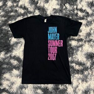 AUTHENTIC 2007 John Mayer Summer Tour Tee